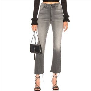 Mother The Hustler ankle frayed jeans